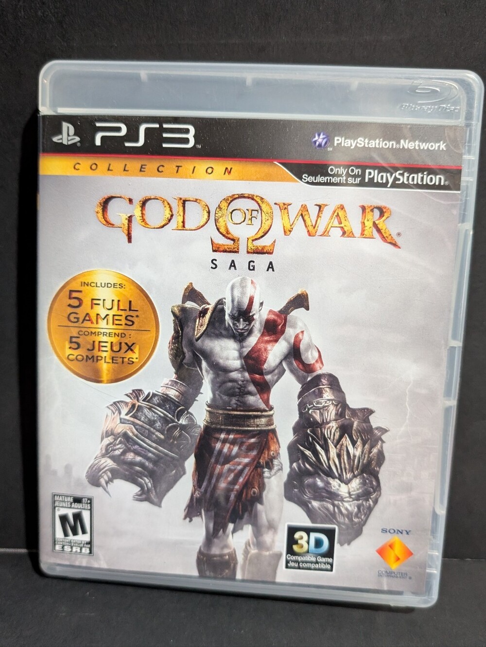 God of War Saga (Sony PlayStation 3, 2012) PS3 Collection Complete